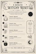 🌙 5 Minute Witchy Reset